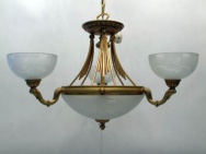 Люстра RLZ 6581/3 GOLD MAT